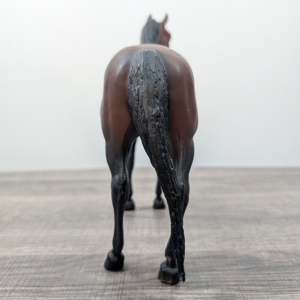 Vintage Breyer 1960's Horse Black and Dark Brown Collectible 60s Deadstock - Picture 5 of 7